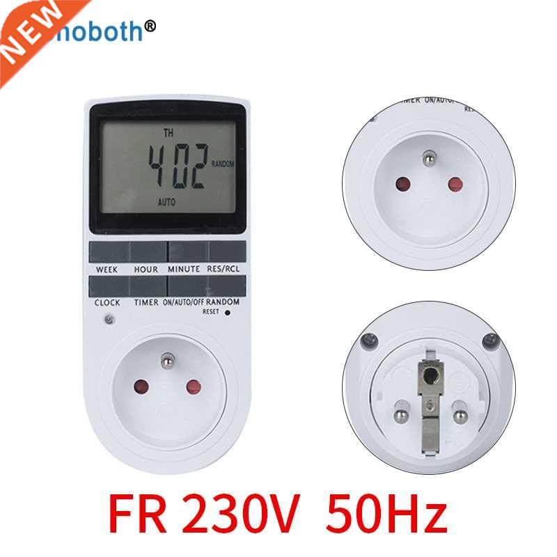 EU Electronic Digital Timer Switch US FR BR Plug Kitchen Tim