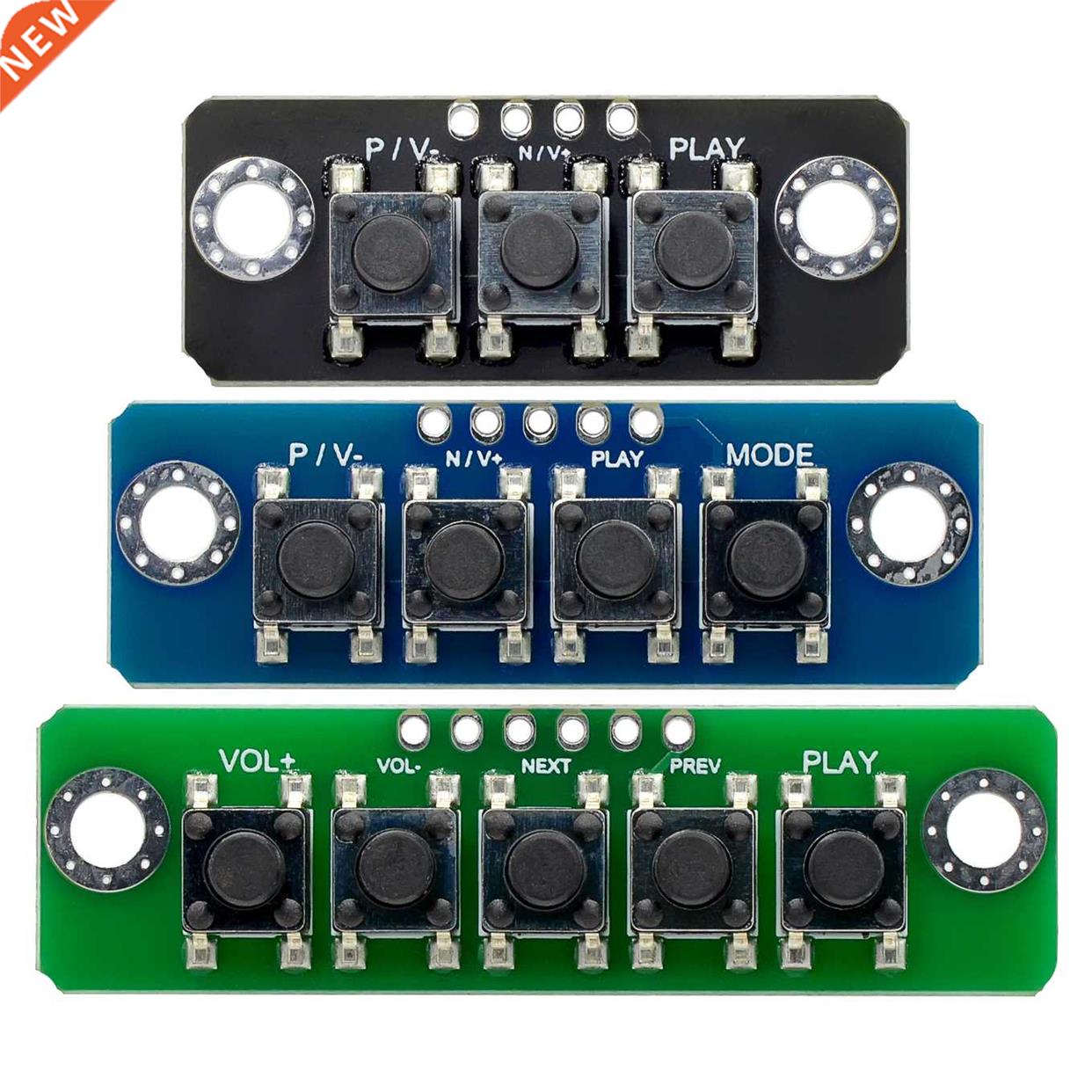 3/4/5 bit Independent Button Module MCU External Button Modu