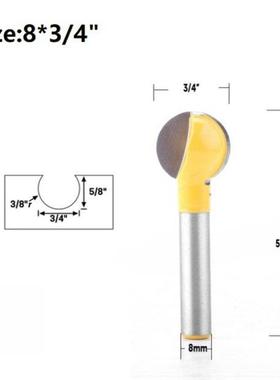 Lubrcated. Mllng Cutter Router Bat 1pc 8mm Ball End Ball