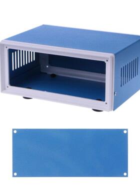 Junction Box Blue Metal Enclosure Electronic Project Cas