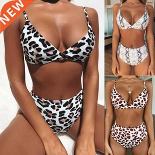 Push Fashion print Leopard Padded Ladies Women sale Hot