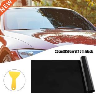 X150cm for Black Tinted 20cm Windscreen Car Film Solar