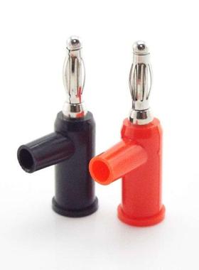 4pcs Red Black Sde Screw Connecton m Banana Plug Stackab