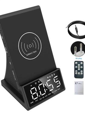 Gift Adjustable Brightness Alarm Clock Bedroom Multifunction