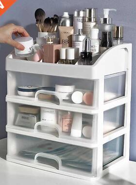 2021 Transparent Makeup Storage Box Waterproof Bathroom Cosm