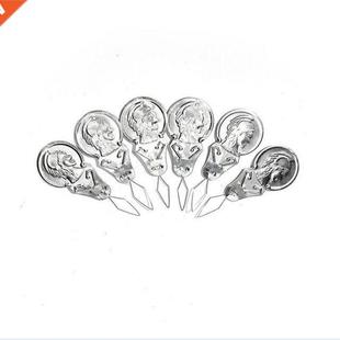 Bow Wire Insertion Pcs Machine Stitch Lot Threader Needle