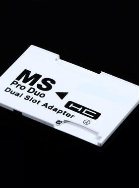 Dual Slot Micro For SD SDHC TF to Memory Stick MS Card Pro D