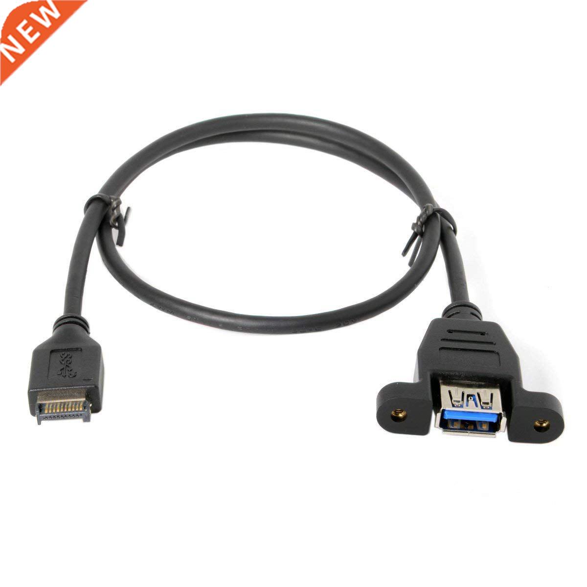 US 3.1 Front Panel Header to US 3.0 Type-A Female Extensio