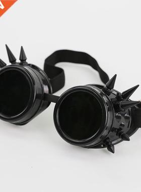 2020 Welding Round goggle steampunk cyber Goth Sunglasses Ri