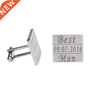 Custom French shirt cuff links for men and women, DIY latti