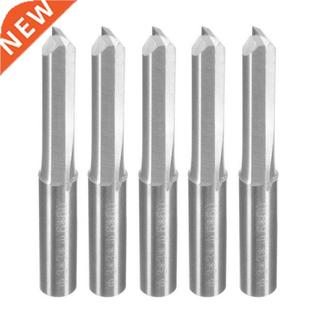 Double Edged Straight 5Pcs Bits 22Mm Router End 6Mm