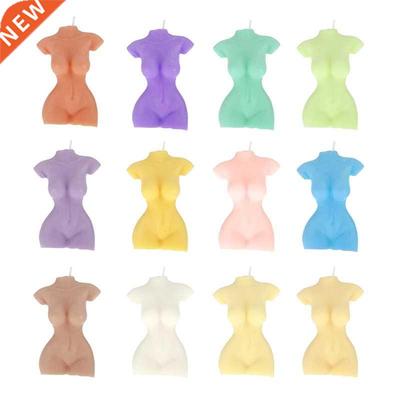 Wholesale 10pcs/lot 3D Female Body scented Candle Woman Tors