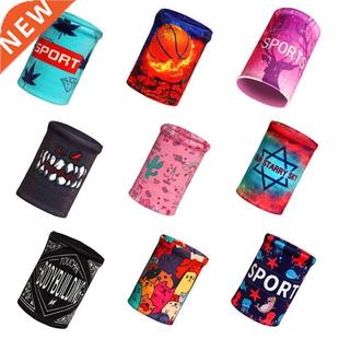 1PCS Colorful Print Unisex Sport Sweatband Wristband Wrist P
