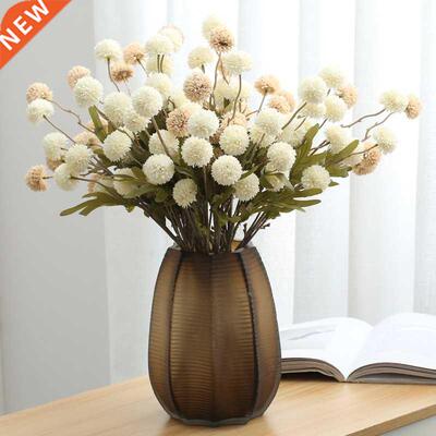 5 Heads Artificial Flower Bouquet Silk Dandelion Flower Ball