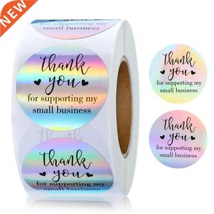 Thank You Small 500pcs Busines 1.5Inch Supporting 100 For