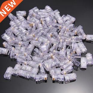RJ45 8pin Plug lots Con Modul New 8P8C 100pcs Network