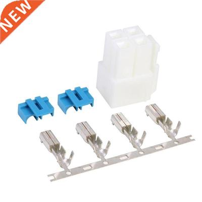 ALLOYSEED 4-Pin Power Connector Plug For Icom IC-7000 IC-710