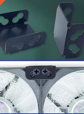 Spray Painting 2Pcs Excellent CPU Cooling Fan Mute Fixing Bu