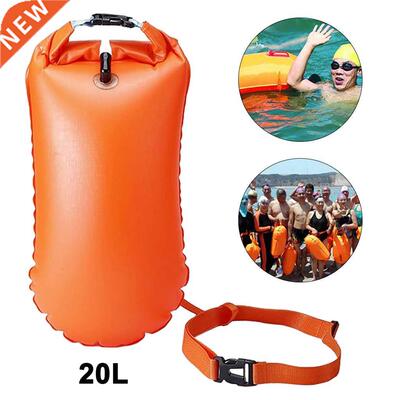 Outdoor 20L Waterproof PVC Swimming Buoy Dry Bag Multifuncti