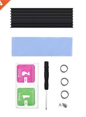 M2 Solid State Hard Drive Heat Sink Aluminum 70x22x6mm 2280