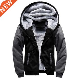 Hoodies Winter Zipper New Hoo Fleece War 2022 Thick