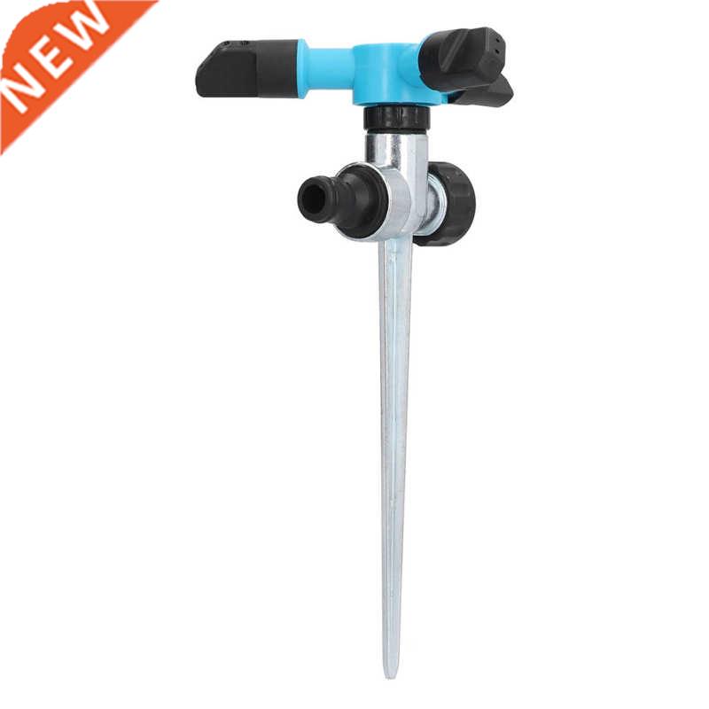 Automatic Rotating Sprinkler 4 Nozzles Adjustable Watering N