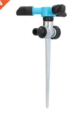 Automatic Rotating Sprinkler 4 Nozzles Adjustable Watering N