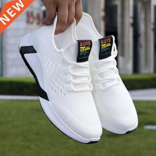 shoes men mesh new com casual sports breathable 2022