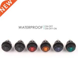 OFF 3Pin dust Rocker Switch Power With cover KCD1 23mm