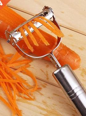 2 en 1 outils de légumes multifonctions en acier inox