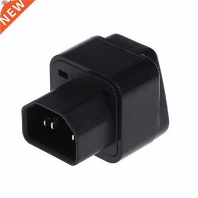 IEC 320 C14 To Universal Female Power Adapter AC Power Plug