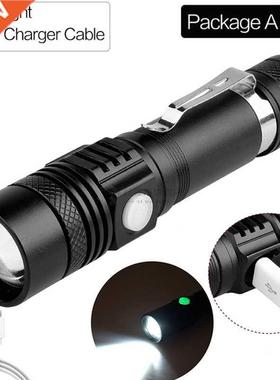 12000LM Super Bright Led flashlight SB Rechargeable Flashlig