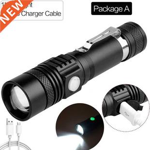 Led Bright flashlight Flashlig 12000LM Rechargeable Super