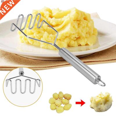Wave Shape Potato Masher Stainless Steel Potato Crusher Dura