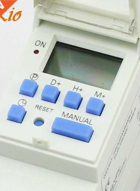 AHC15 AC 220V Digital LCD Power Timer Programmable Time Swit