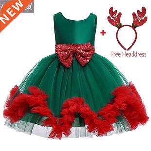 Evening Party Christmas Dress For Girls Costume Kids Girl 03