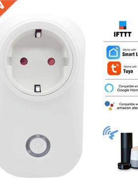 EU WIFI Smart Power Plug Tuya APP Socket Timer Function 适用