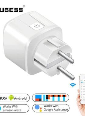 EU Smart Plug 16A/20A Tuya Wifi Remote Power Socket Power Mo