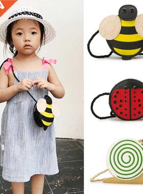 Kids Baby Girls Bags Bees Ladybug Baby Kid Girls Messenger C