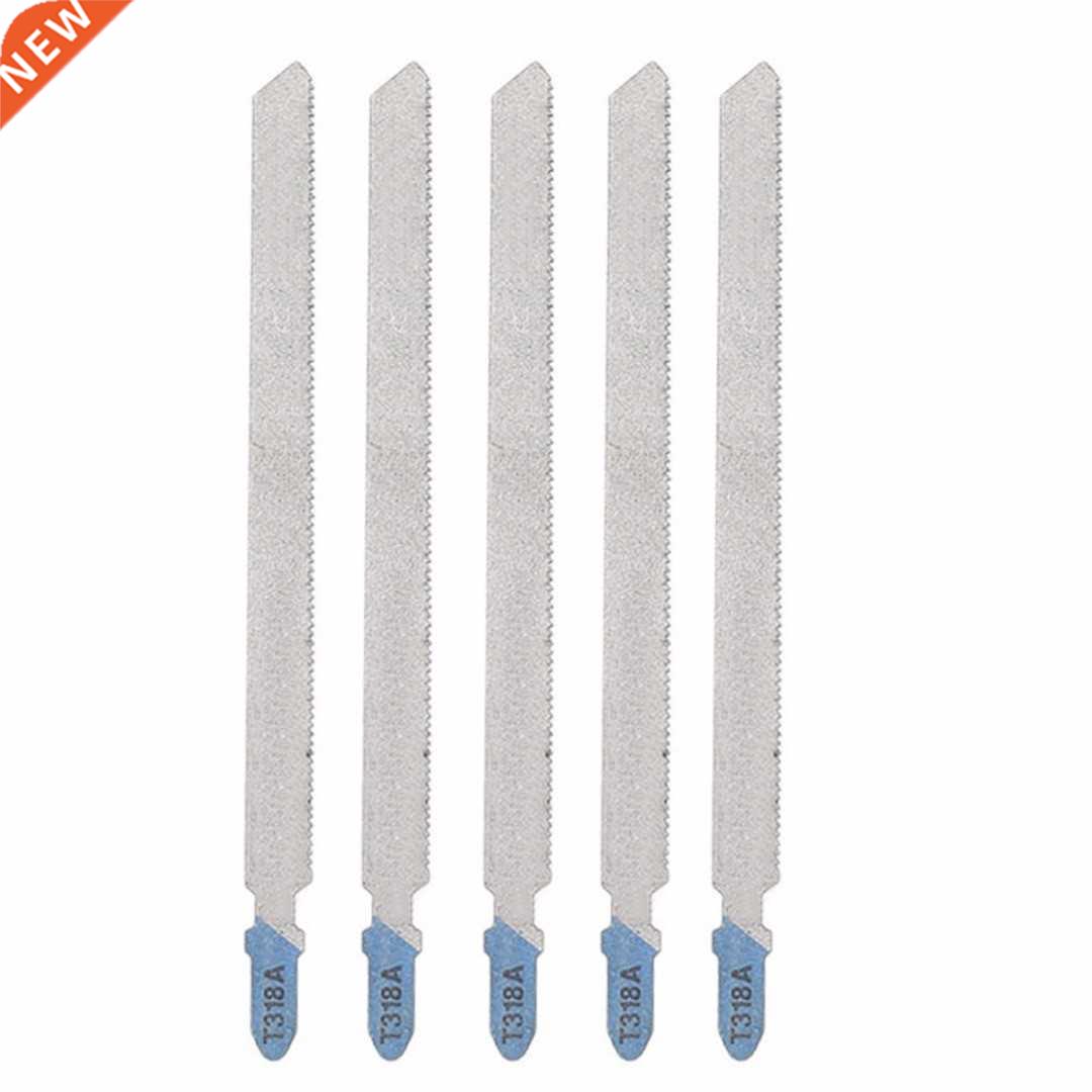 5PCS T318A HCS Jigsaw Blades For Wood PVC Fibreboard 132mm L
