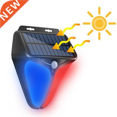 Home Burglar Security Alarm System Wireless Outdoor Solar Po