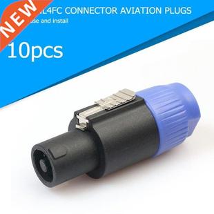 Connector Audio Speaker Plug Ohm NL4FC 4Pin Pole Lot 10Pcs
