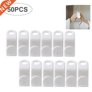 50Pcs Ultralight Mini Clothes Hanger Connector Cascading Hoo