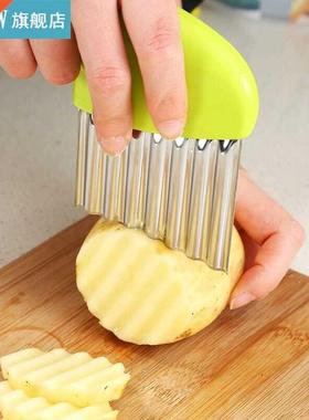 1PC Wave Potato Slicer Onion Cutter Wrinkled French Fries Sa