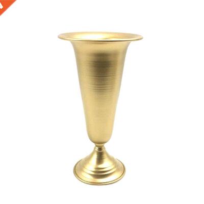 European Iron Vase Vintage Flower Pot Goblet Classical Flora