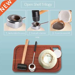 Food Tools Grade Stainless With Coconut Steel Opener