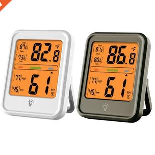 LCD Digital Thermometer Hygrometer ℃/℉ High Precision &plu