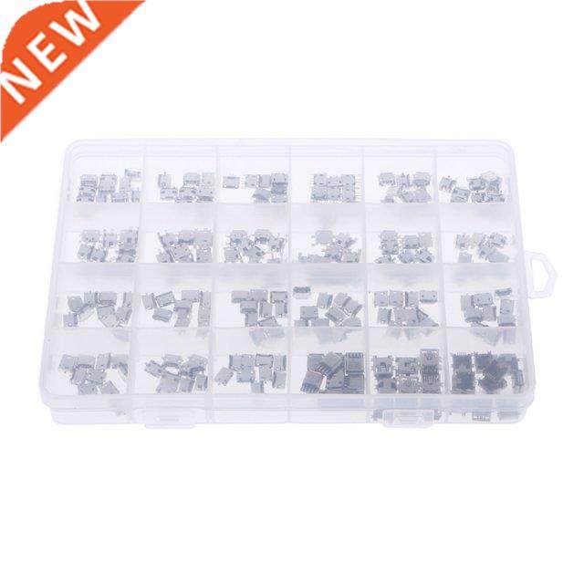 240 Pcs 24 Models Micro US Connector Socket Jack For MP3/4/