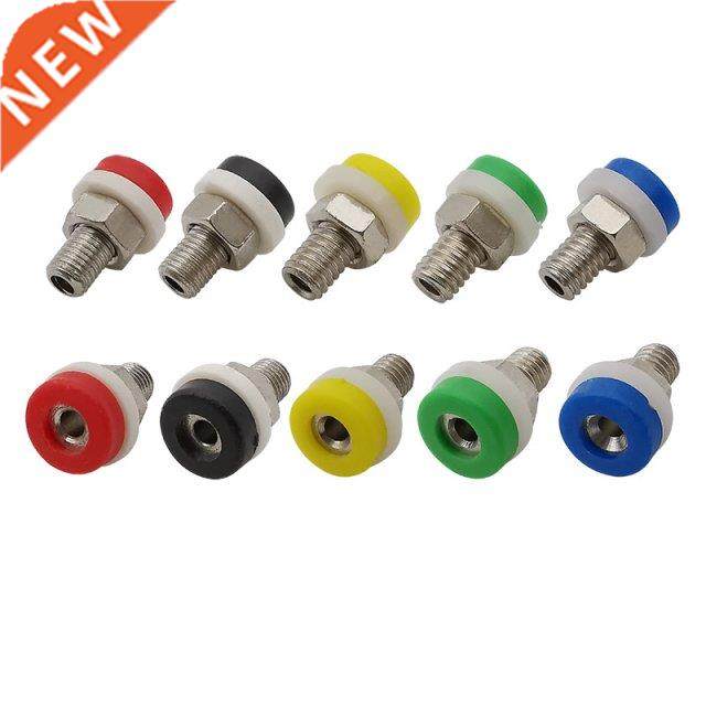 10Pcs Brass 2mm Banana Socket Female Jack Panel Terminals fo