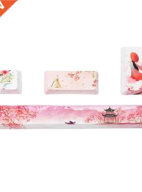 4pcs PBT Personalized Five Side Dye-Subbed OEM Profile Keyca